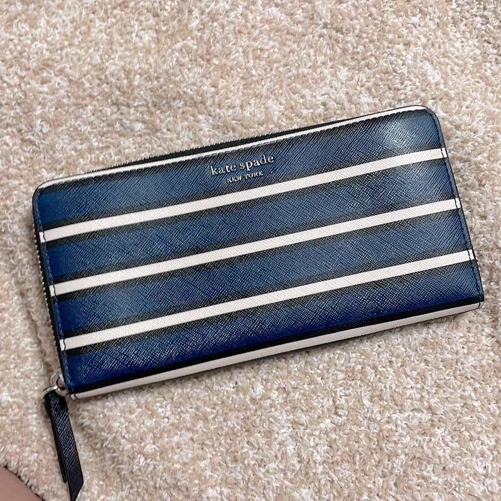Kate Spade Striped Wallet